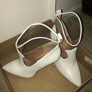 JS Periya fashion boot in bright white - 8M